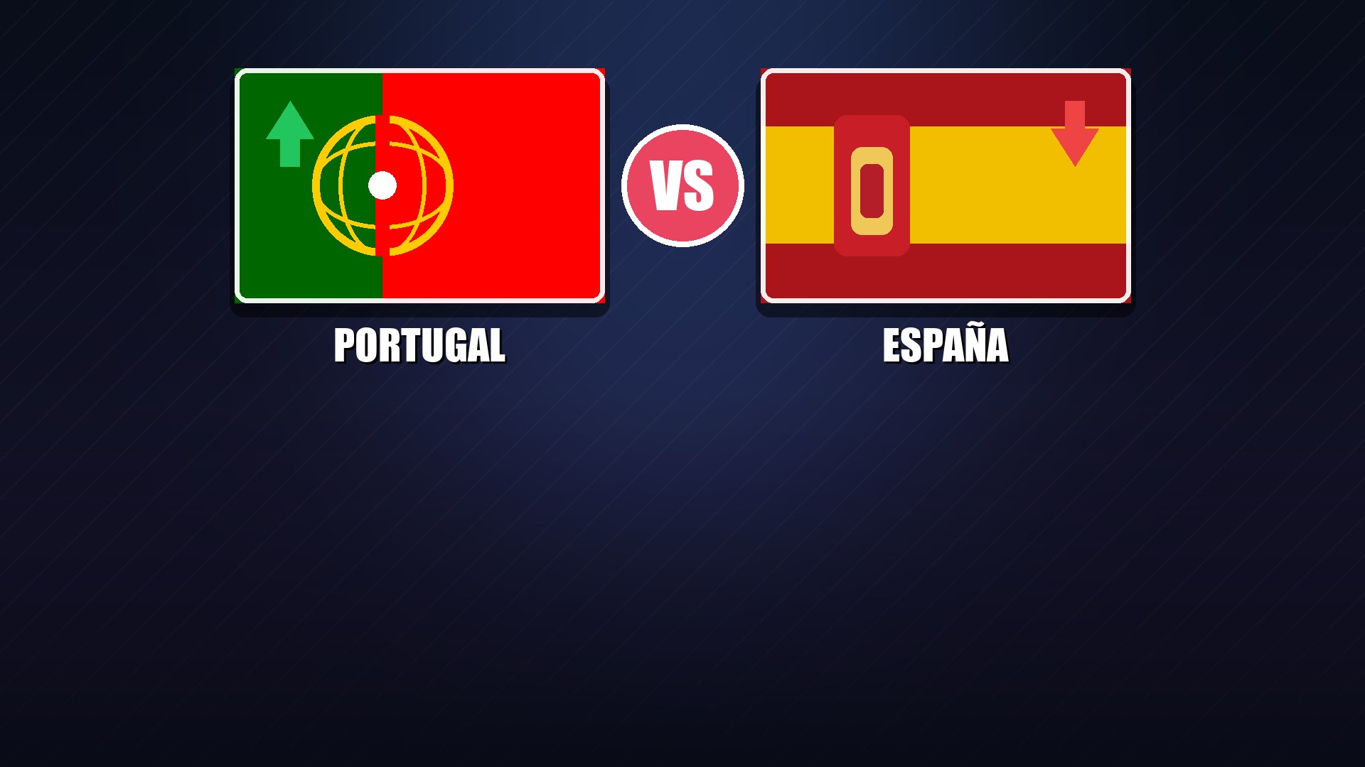 Comparación entre las banderas de Portugal y España sobre la política de vivienda